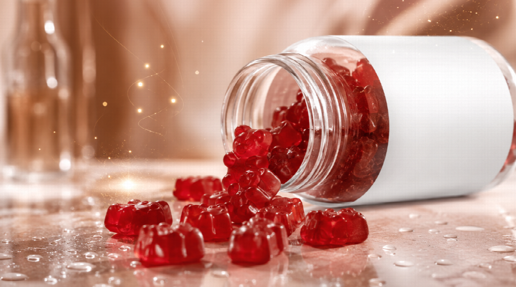 glutathione candy Your logo Halal Reduced L-glutathione Cosmetics Vitamin Biotin Collagen Gummy Skin Whitening L-glutathione 13 in 1 Gummies Youtheory Liposomal Glutathione with Resveratrol,